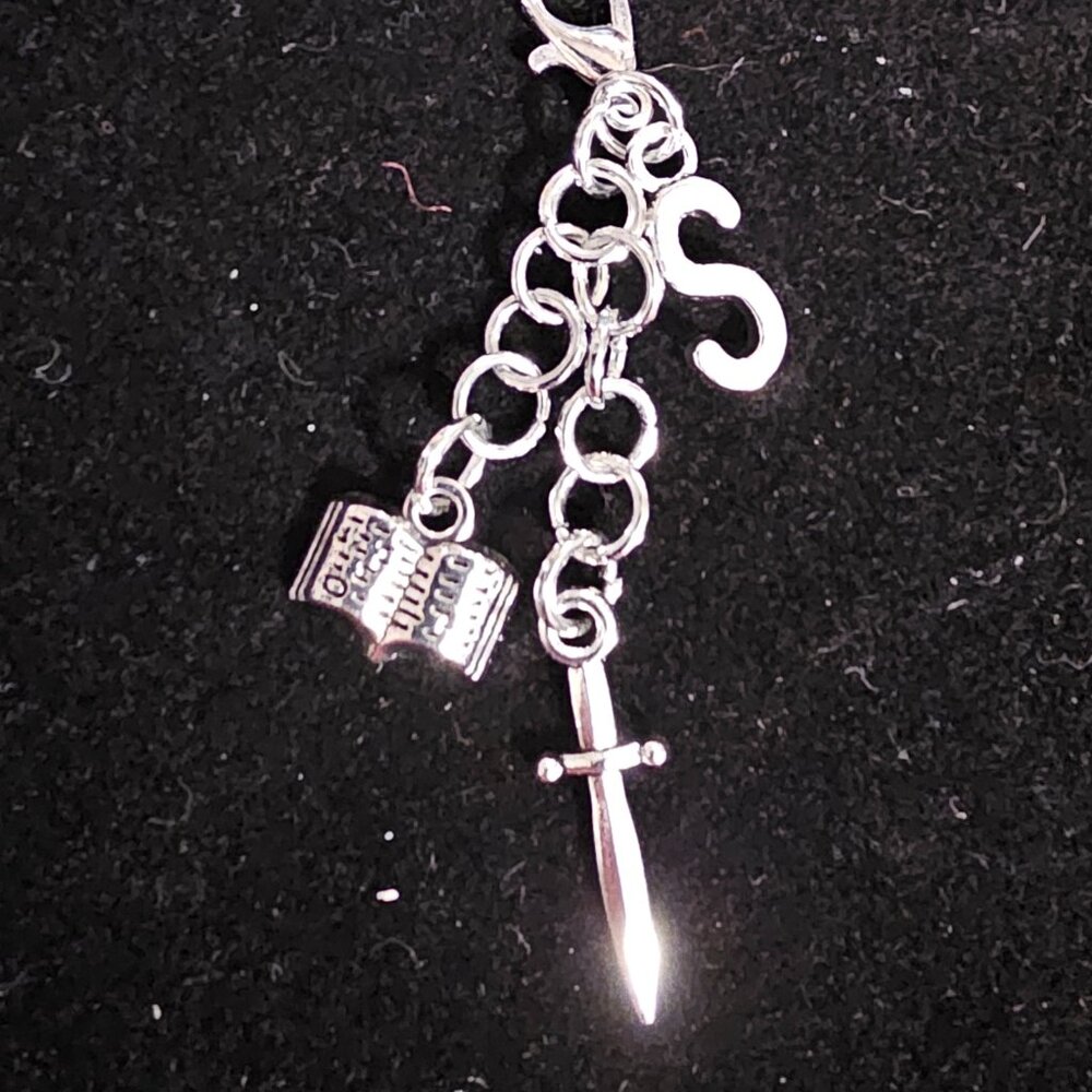 Bag Clip Handmade Supernatural Sam Winchester Vibes Charm